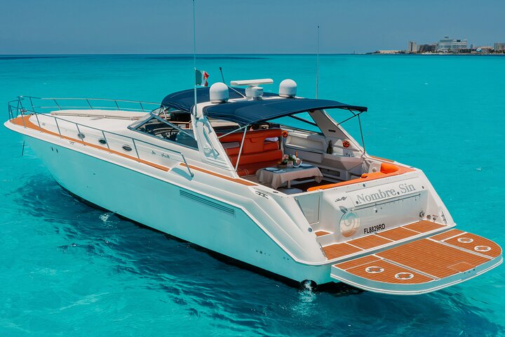 Private Luxury Yacht 55FT Rental in Cancun | 2026 VIP Concierge