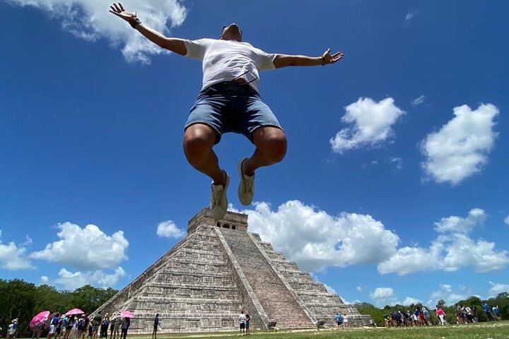 Chichen Itza Premium Access 2026: Small Group Tour to Chichen Itza, Cenote and Ekbalam from Cancun