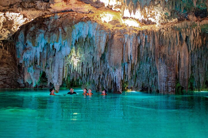 Cancun Extreme Local Adventure: Tulum Guided Tour, Magical Cenote, Lagoon Snorkeling and Beachside Lunch