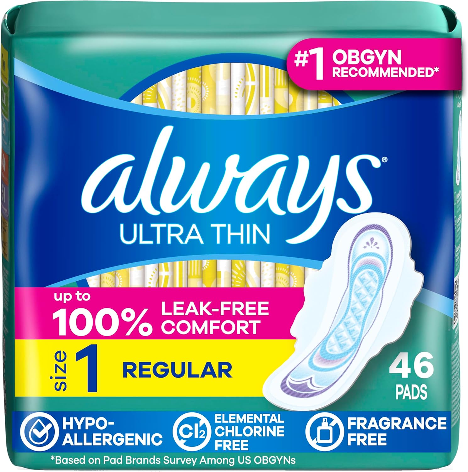 Always Ultra Thin Pads (US)