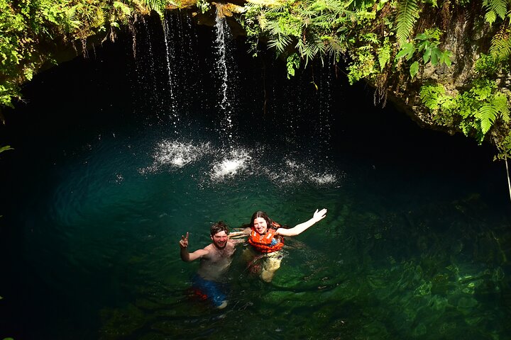 Cancun Extreme Local Adventure: Small-Group Cenote Hopping, Zipline & Tequila Tasting