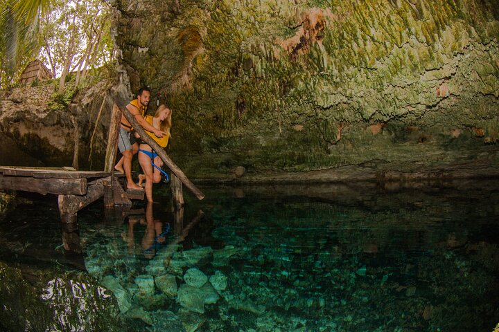 Cancun Extreme Local Adventure: Tulum highlights tour, Cenote & Jungle Village pick up included