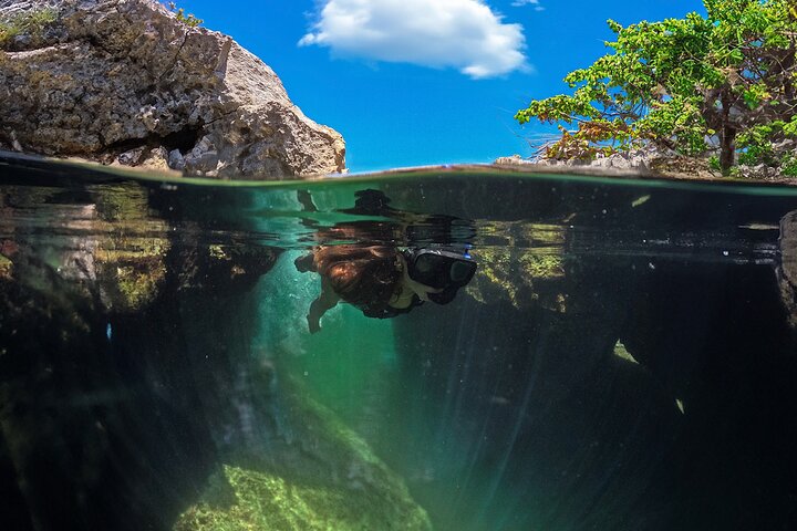 Cancun Extreme Local Adventure: Tulum Guided Tour, Magical Cenote, Lagoon Snorkeling and Beachside Lunch