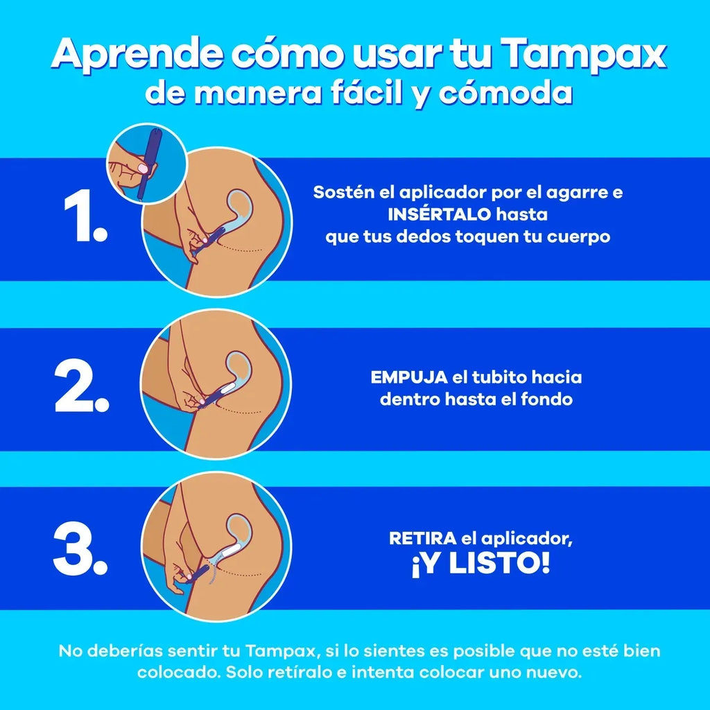Tampax Pearl Tampons — Plastic Applicator