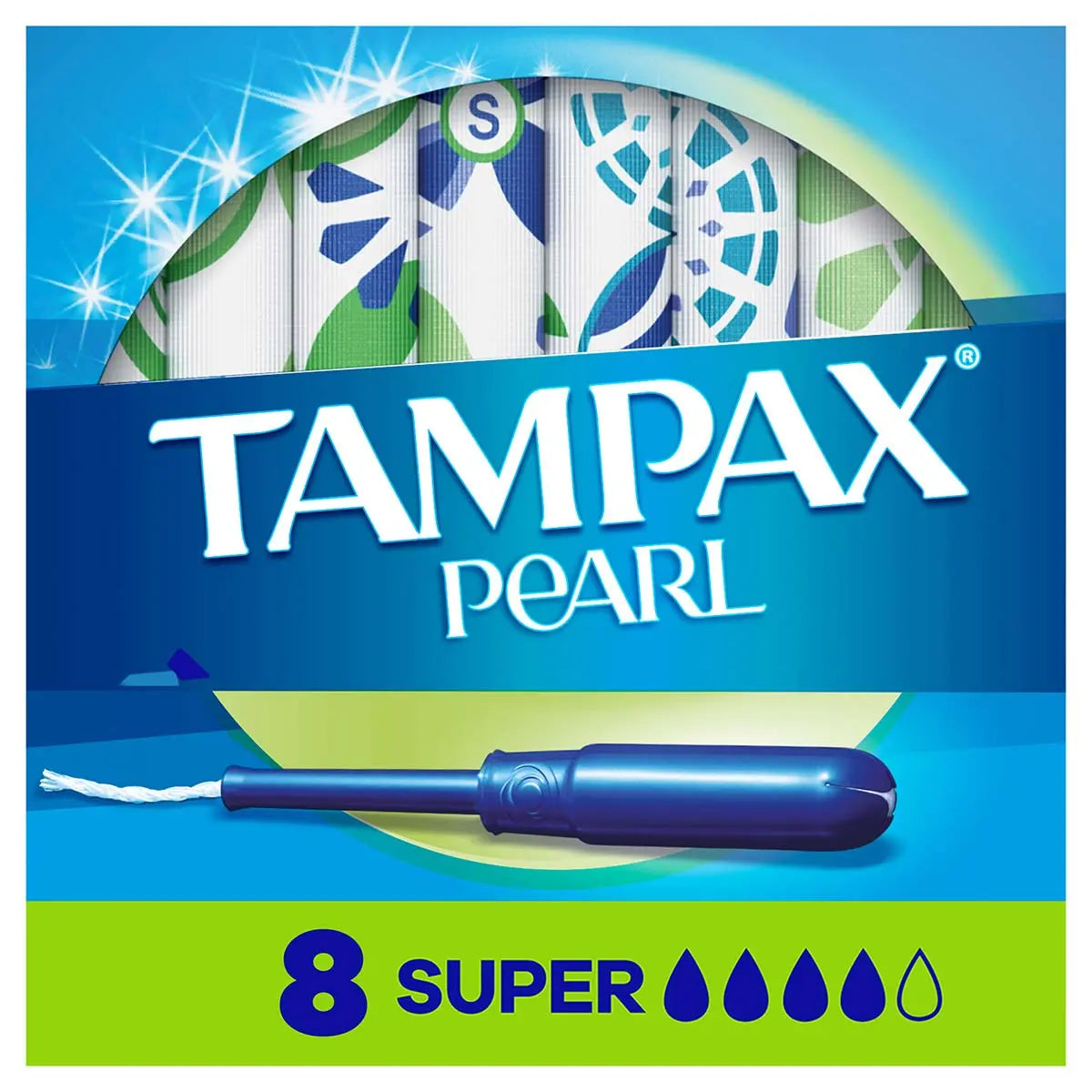 Tampax Pearl Tampons — Plastic Applicator