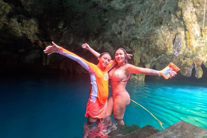 Cancun Extreme Local Adventure: Cancun ATV, Zipline, Cenote, Horseback Riding & Tequila Tasting