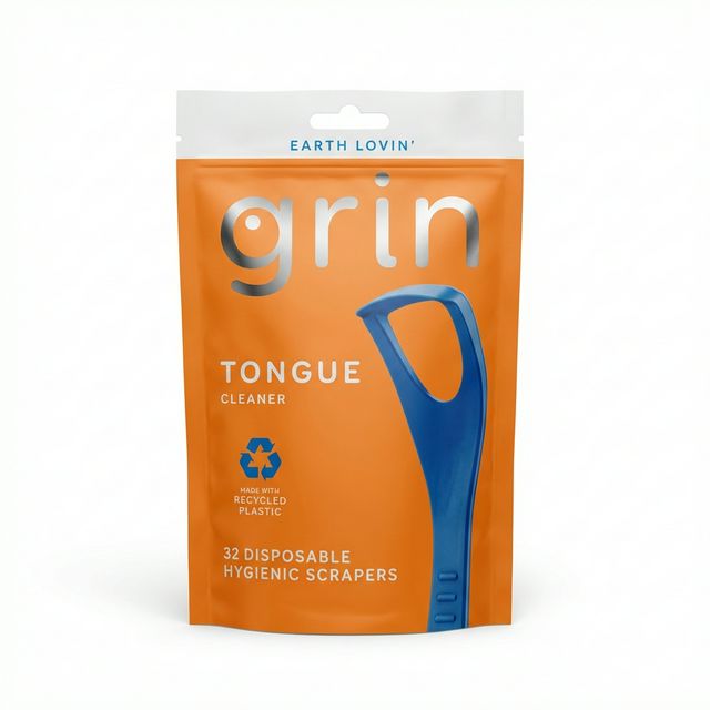 Grin Tongue Cleaner - Antimicrobial copper
