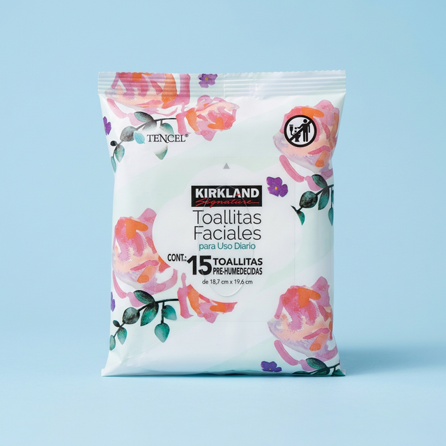 Kirkland Signature Facial Wipes - 15 Count