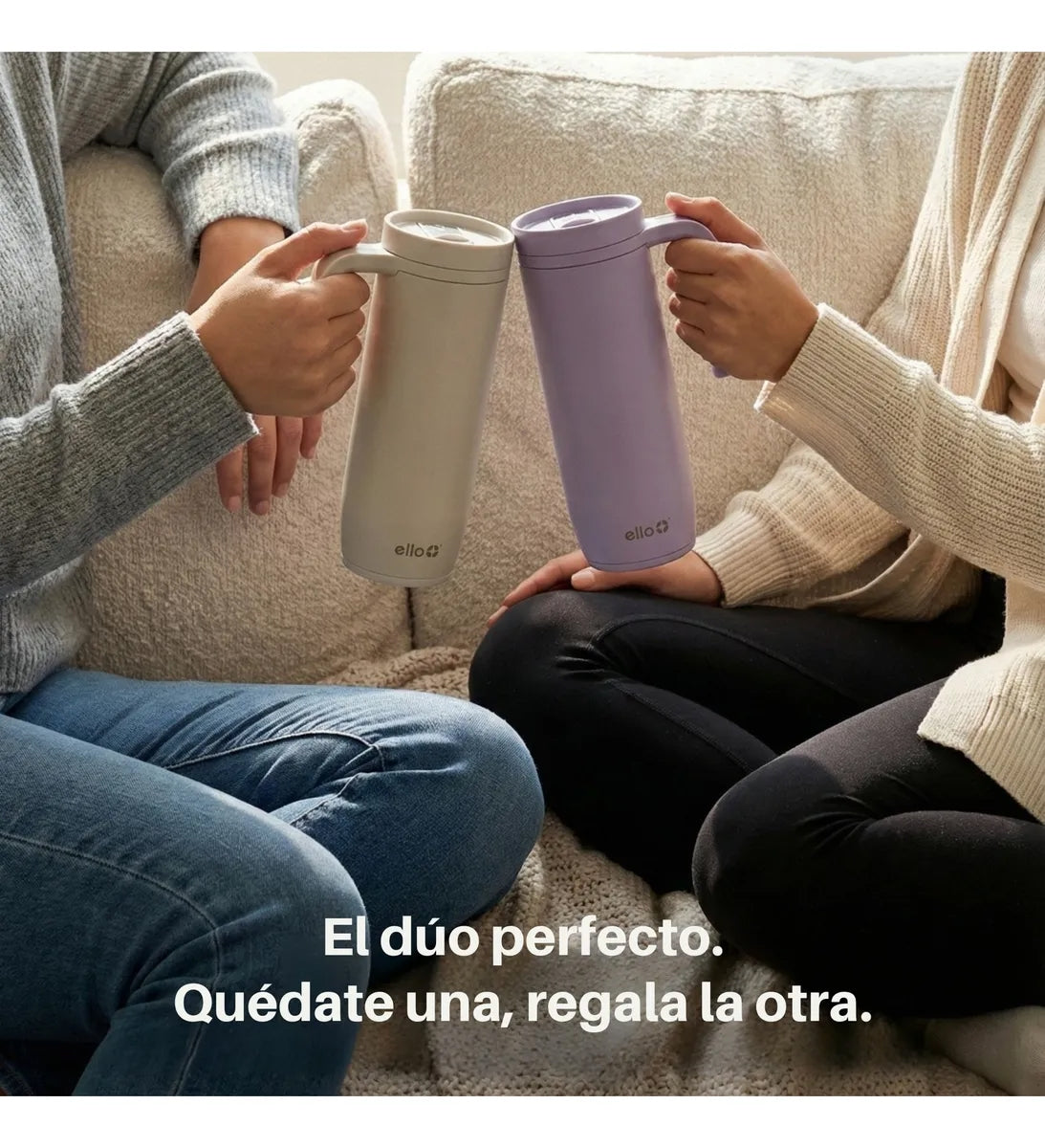 Ello Insulated Travel Mug - Lavender