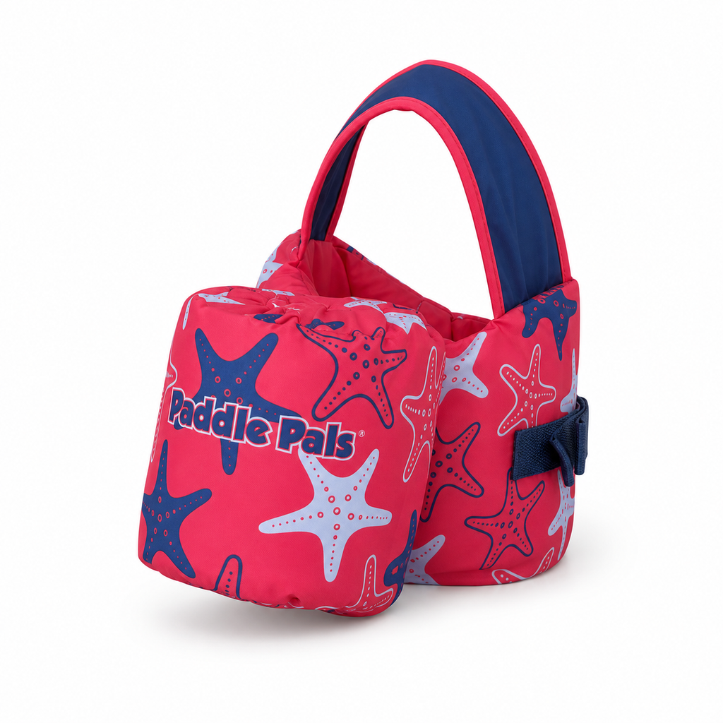 Body Glove Paddle Pals Starfish Pink kids swim vest side view