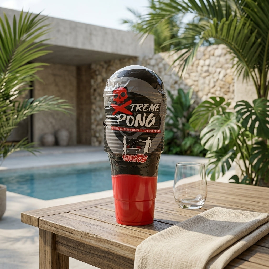 aXtreme Beer Pong Set — Party Cup Game Delivered to Your Cancún Hotel