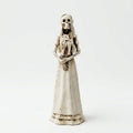 Day of the Dead Tapatía Figurine with Water Jug — Hand-Finished Mexican Folk Art